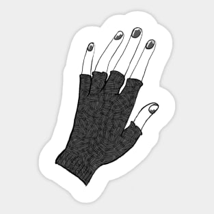 Writer's Hand Sticker